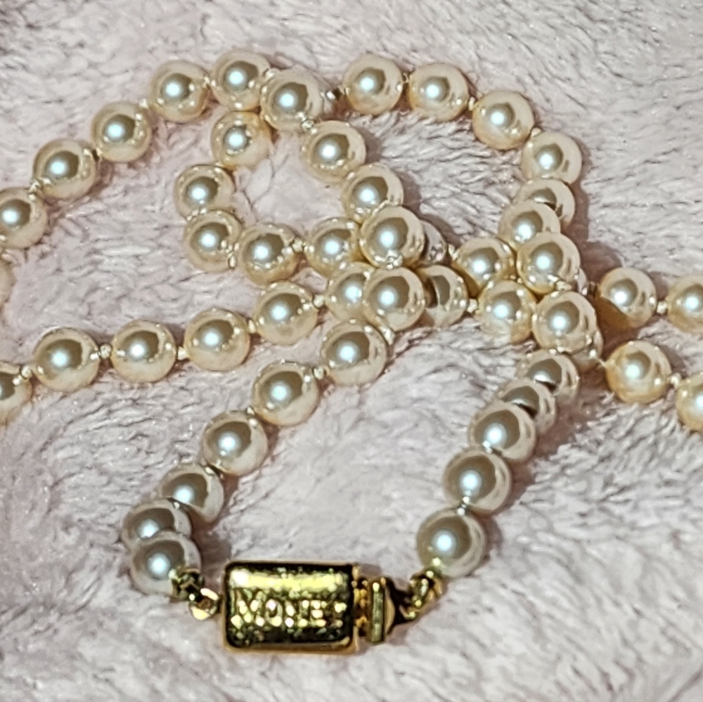 Monet Faux Pearl Necklace
